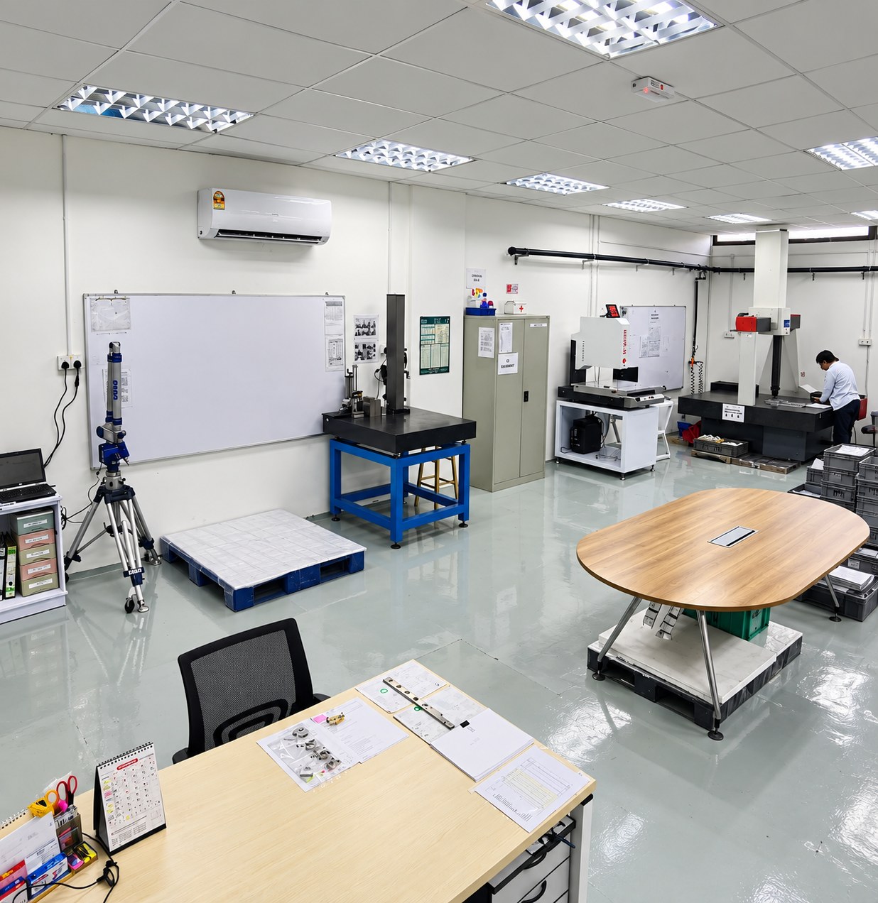 CMM inspection area